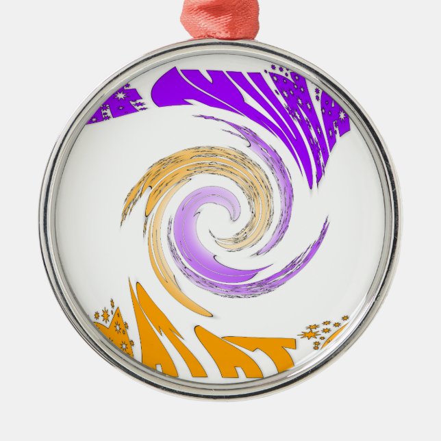 Hakuna Matata Gifts stars.png Metal Ornament (Front)