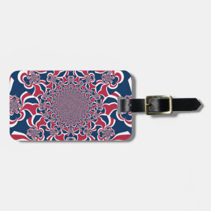 Hakuna Matata Gifts trendy stylish red and blue.jp Luggage Tag