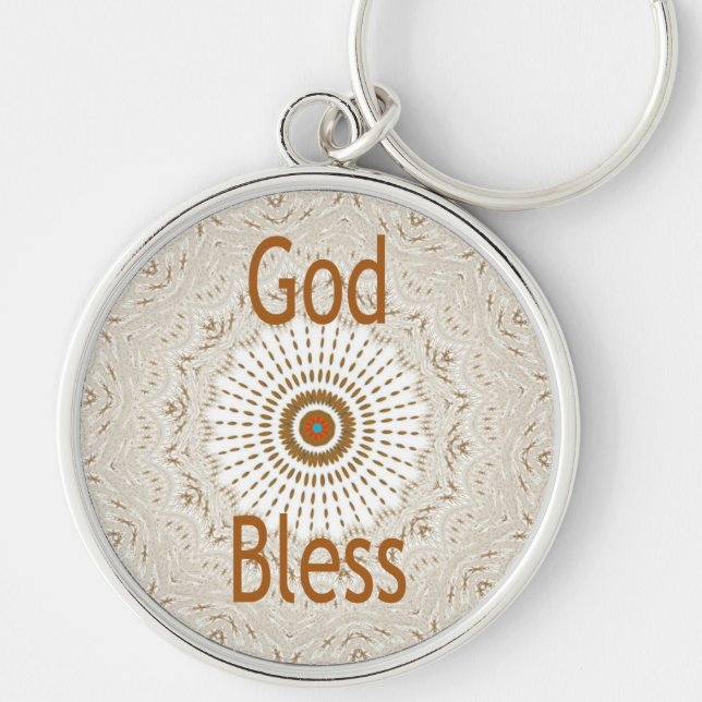 Hakuna Matata God Bless Create your own Keychain (Front)