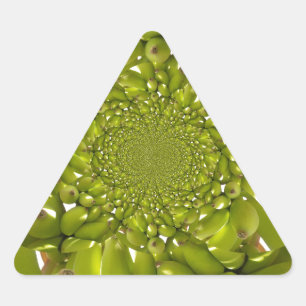 Hakuna Matata Going Bananas.jpg Triangle Sticker