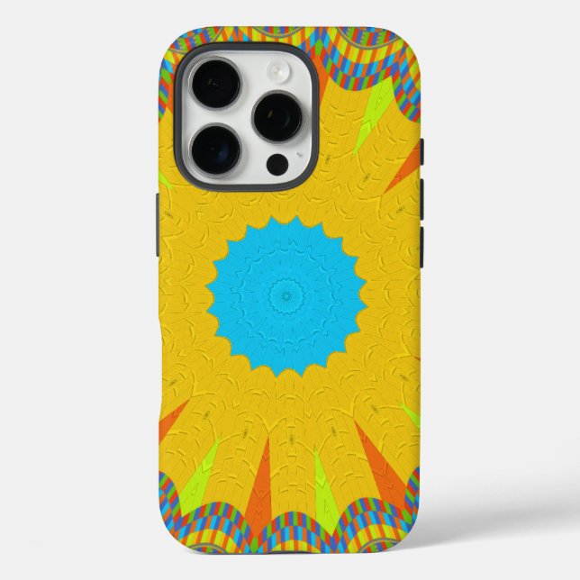 Hakuna Matata golden yellow oil painting Case-Mate iPhone Case (Back)