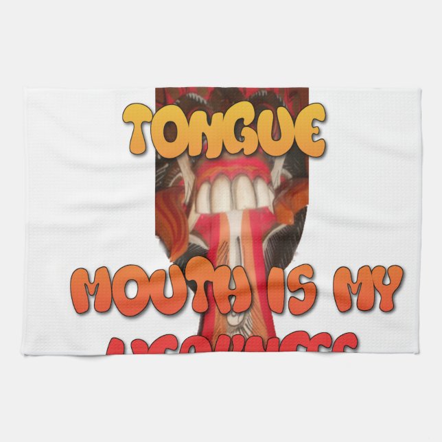 Hakuna Matata HAkuna Matata Big Mouth. Kitchen Towel (Horizontal)