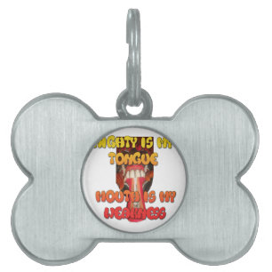 Hakuna Matata HAkuna Matata Big Mouth. Pet Tag