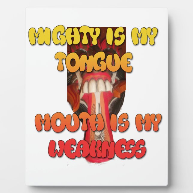 Hakuna Matata HAkuna Matata Big Mouth. Plaque (Front)