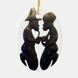 Hakuna Matata Having fun Old School is the best Ceramic Ornament