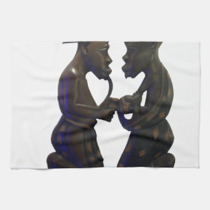 Hakuna Matata Having fun Old School is the best Kitchen Towel