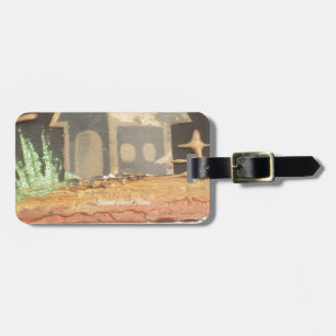Hakuna Matata Home Sweet Home inspiration quote.jp Luggage Tag