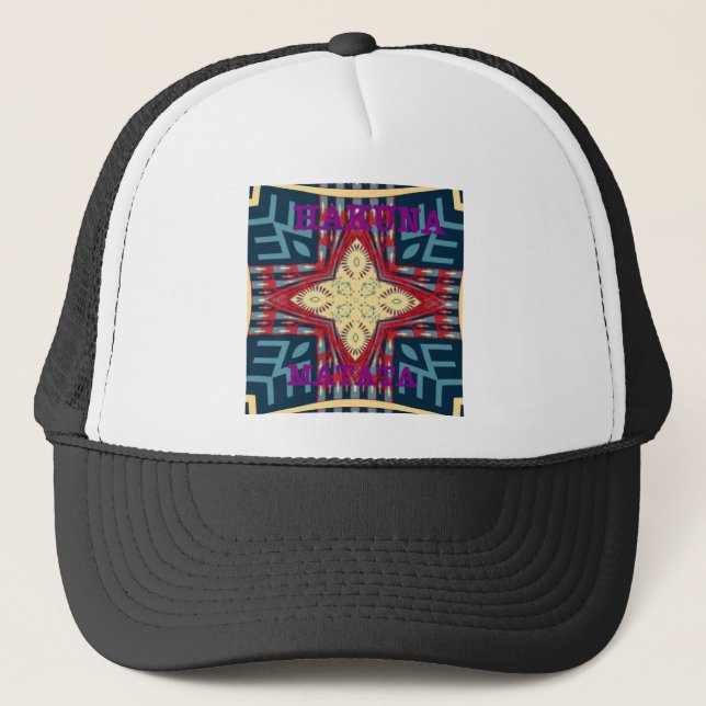 Hakuna Matata Hope disign Trucker Hat (Front)