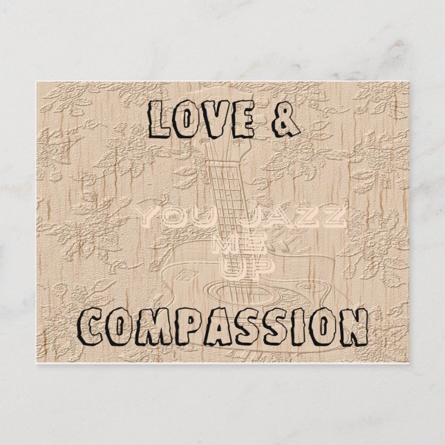 Hakuna Matata Humble Pie I love Jazz Postcard (Front)