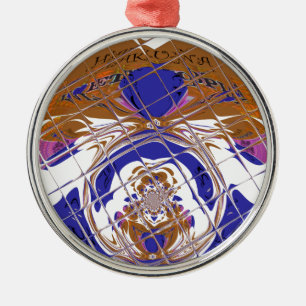 Hakuna Matata I love Ethiopia Colour design.png Metal Ornament