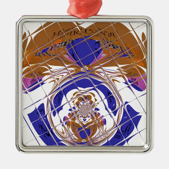 Hakuna Matata I love  Ethiopia Colour design.png Metal Ornament (Front)