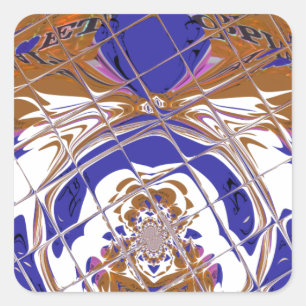Hakuna Matata I love  Ethiopia Colour design.png Square Sticker
