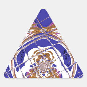 Hakuna Matata I love  Ethiopia Colour design.png Triangle Sticker