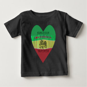 Hakuna Matata I love Ethiopia Colours.png Baby T-Shirt