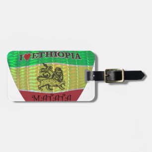 Hakuna Matata I love Ethiopia Colours.png Luggage Tag