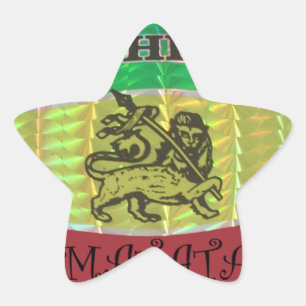 Hakuna Matata I love Ethiopia Colours.png Star Sticker