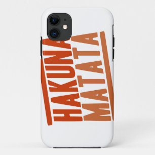 Hakuna Matata iPhone Case