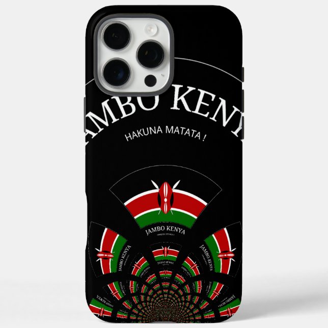 Hakuna Matata Jambo Kenya Case-Mate iPhone Case (Back)