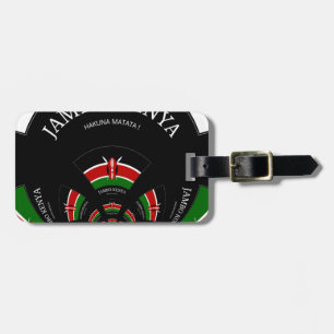 Hakuna Matata Jambo Kenya Luggage Tag