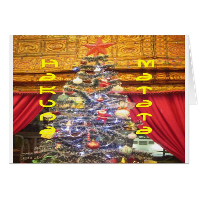 Hakuna Matata Joyeux Noël & un Joyeux Nouvel An.p (Devant horizontal)