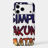 Hakuna Matata Keep it Simple Cadeaux