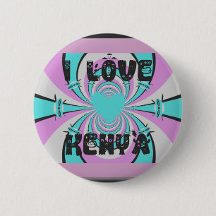 Hakuna Matata Kenya 2 Inch Round Button