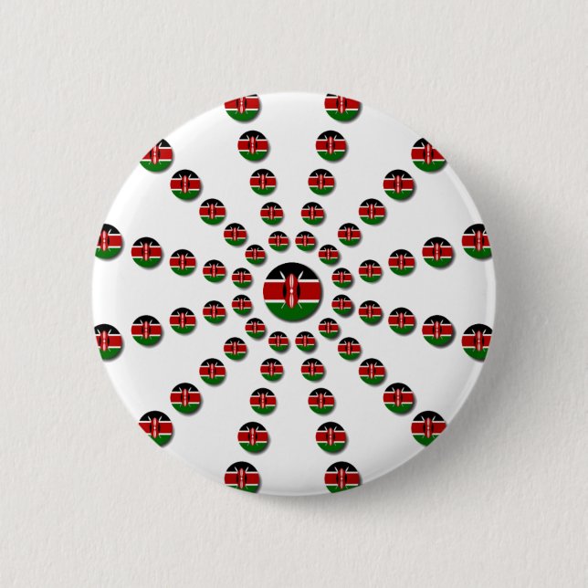 Hakuna Matata Kenya 2 Inch Round Button (Front)