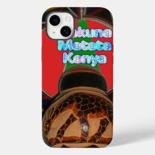 Hakuna Matata Kenya Art Print Case-Mate iPhone 14 Plus Case