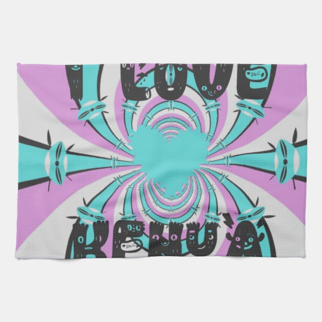 Hakuna Matata Kenya Kitchen Towel (Horizontal)