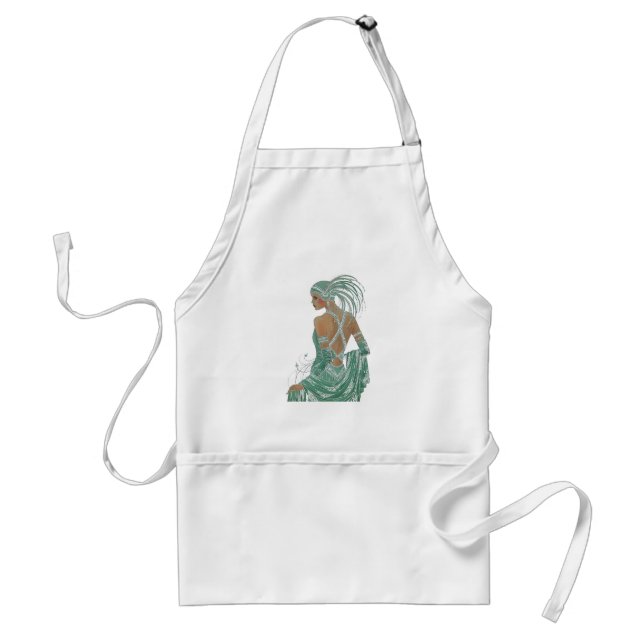 Hakuna Matata Ladies Going Green.png Standard Apron (Front)