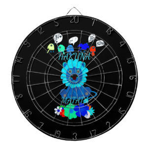 Hakuna Matata Lion Art Print Dartboard
