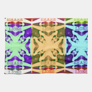 Hakuna Matata lions gift Kitchen Towel
