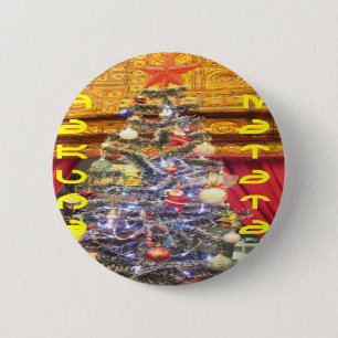 Hakuna Matata Merry Christmas & a Happy New Year.p 2 Inch Round Button