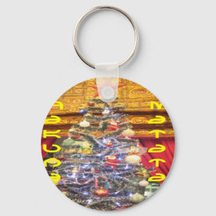 Hakuna Matata Merry Christmas & a Happy New Year.p Keychain