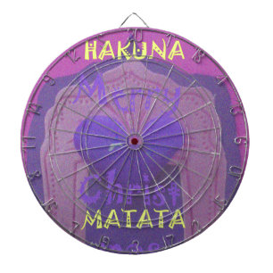 Hakuna Matata Merry Christmas Love Design.jpg Dartboard