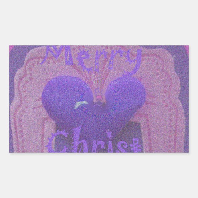 Hakuna Matata Merry Christmas Love  Design.jpg Sticker (Front)