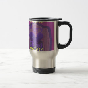 Hakuna Matata Merry Christmas Love Design. Travel Mug