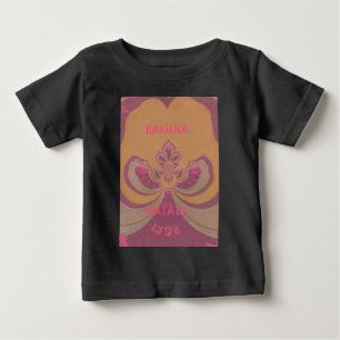 Hakuna Matata Merry Christmas lovely hearts design Baby T-Shirt