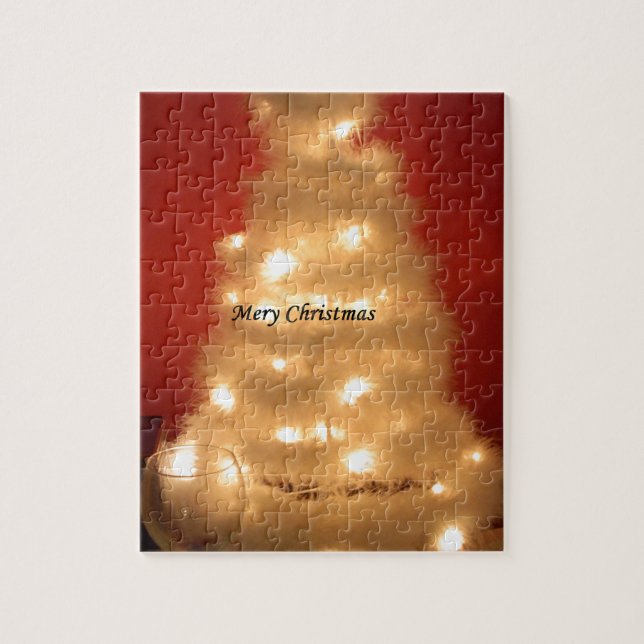 Hakuna Matata Merry Christmas white Jigsaw Puzzle (Vertical)