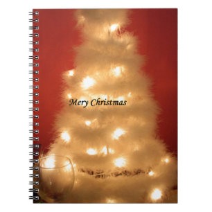 Hakuna Matata Merry Christmas white Notebook