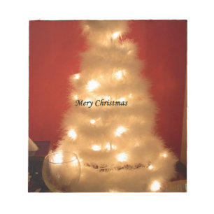 Hakuna Matata Merry Christmas white Notepad