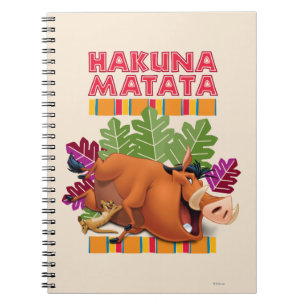 Hakuna Matata Notebook