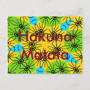 Hakuna Matata Postcard
