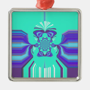 Hakuna Matata Purple blend Metal Ornament