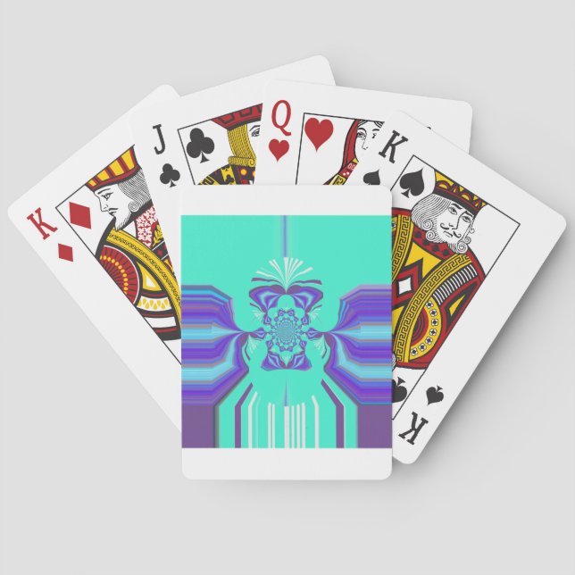 Hakuna Matata Purple blend Playing Cards (Back)