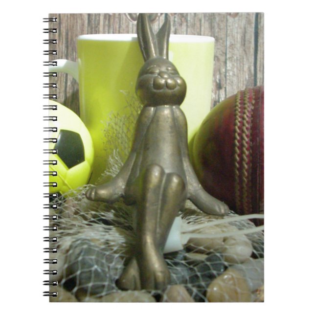Hakuna Matata Rabbit Chilling back.png Notebook (Front)