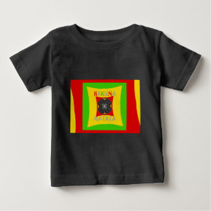 Hakuna Matata Rasta Colour Red Golden Green Baby T-Shirt