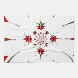 HAKUNA MATATA RED GREEN KITCHEN TOWEL