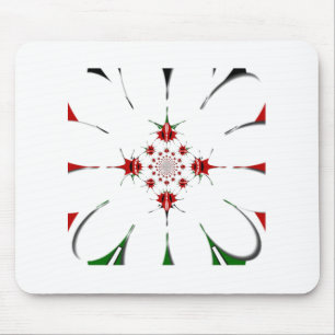 HAKUNA MATATA RED GREEN MOUSE PAD