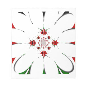 HAKUNA MATATA RED GREEN NOTEPAD